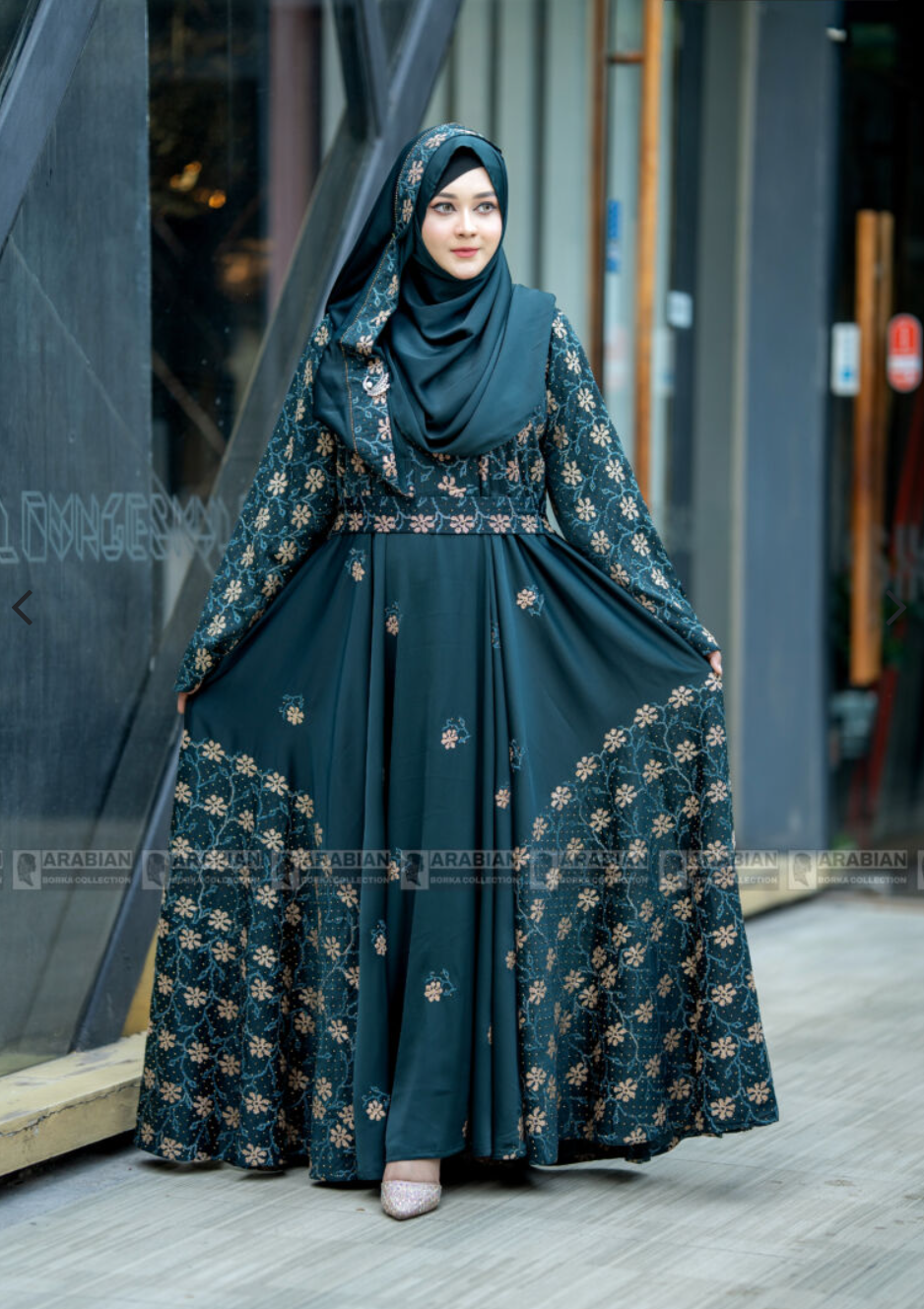 Platinum Abaya (Hijab)